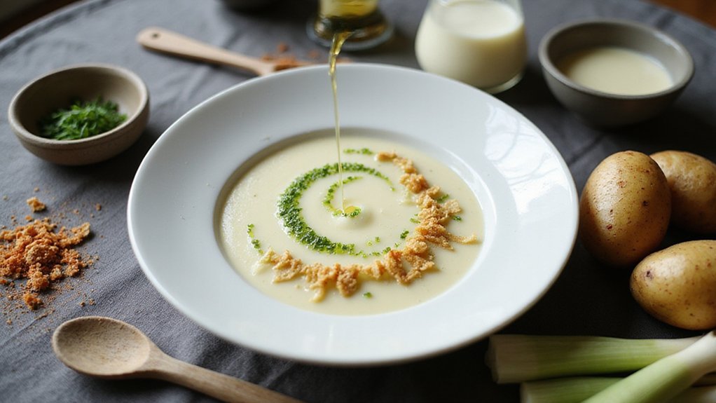 Elegant Vegan Vichyssoise (Chilled Soup)