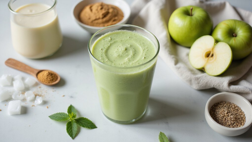 Green Apple Goodness Shake (Protein-Packed)