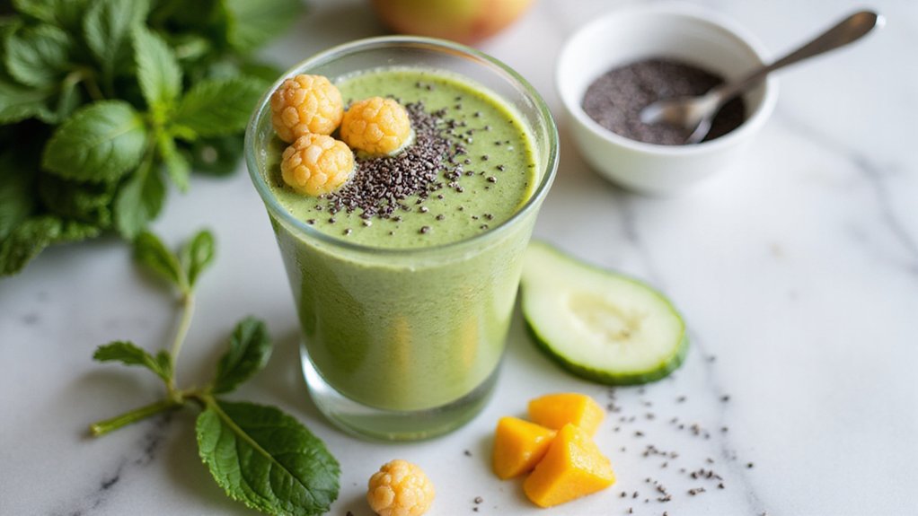 Green & Sweet Smoothie (Super Easy)
