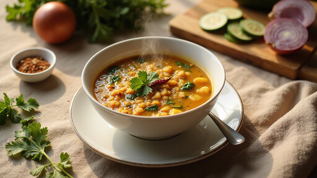 Healthy Vegan Indian Lentil Soup (Easy)