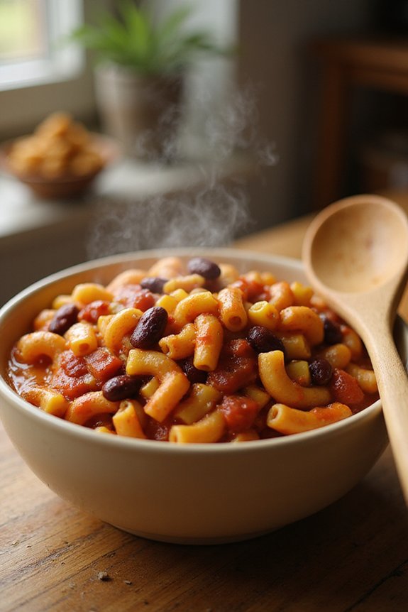 Hearty Macaroni Dinner (One-Pot Vegan) - preparation