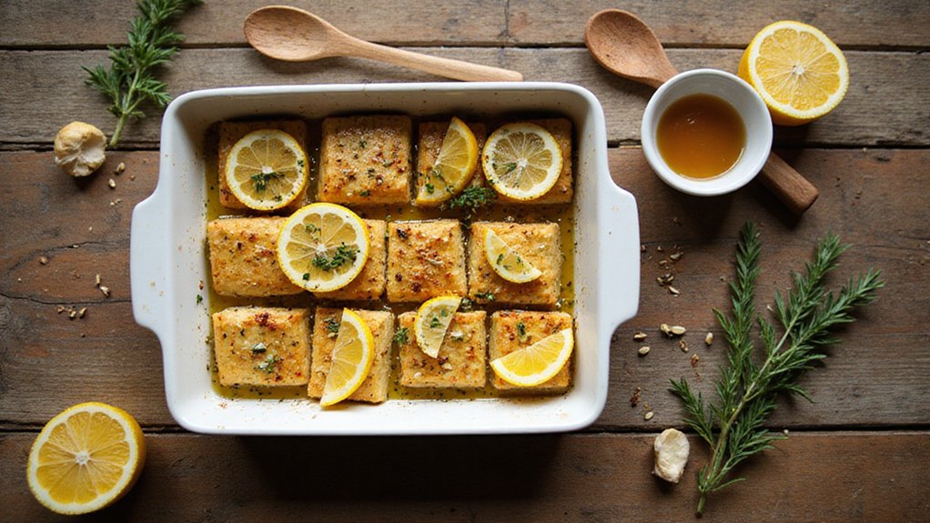 Lemon Fennel Tofu (Easy Mediterranean)