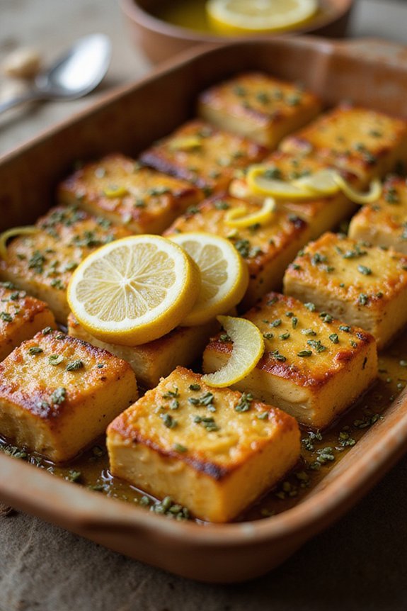Lemon Fennel Tofu (Easy Mediterranean) - preparation