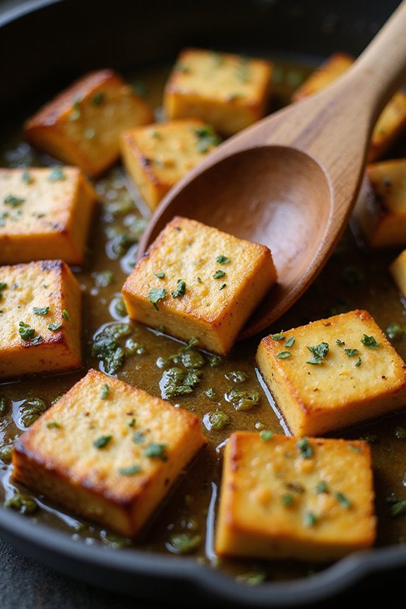 Lemon Herb Tofu (Easy 30-Minute Meal) - preparation