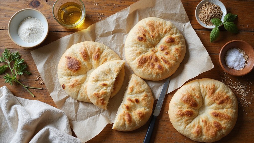 Quick Gluten-Free Vegan Pita (No Yeast!)