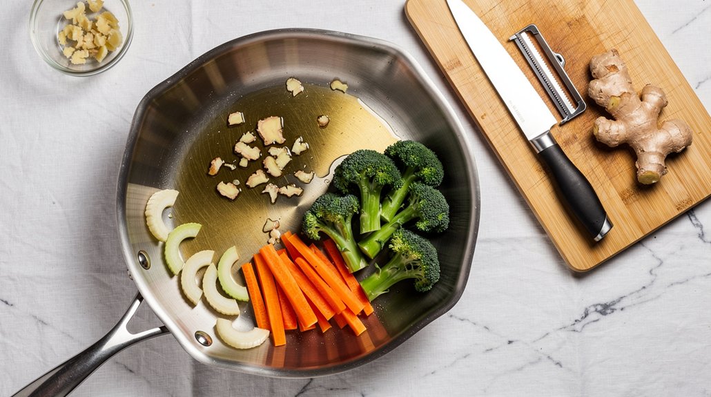 Quick Peanut Noodles With Ginger Tofu