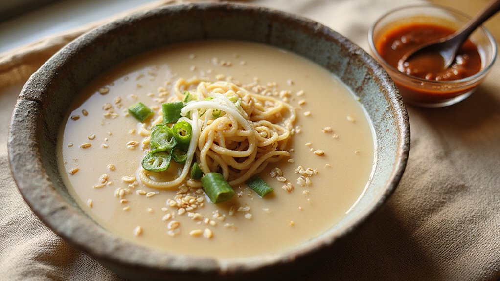 Quick Soy Milk Noodle Soup (Ready in 15 Min)