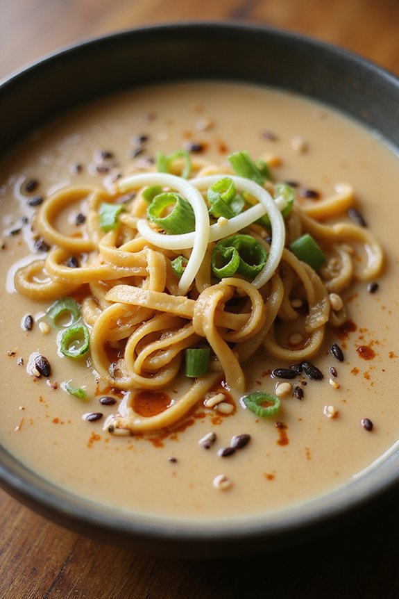 Quick Soy Milk Noodle Soup (Ready in 15 Min) - preparation