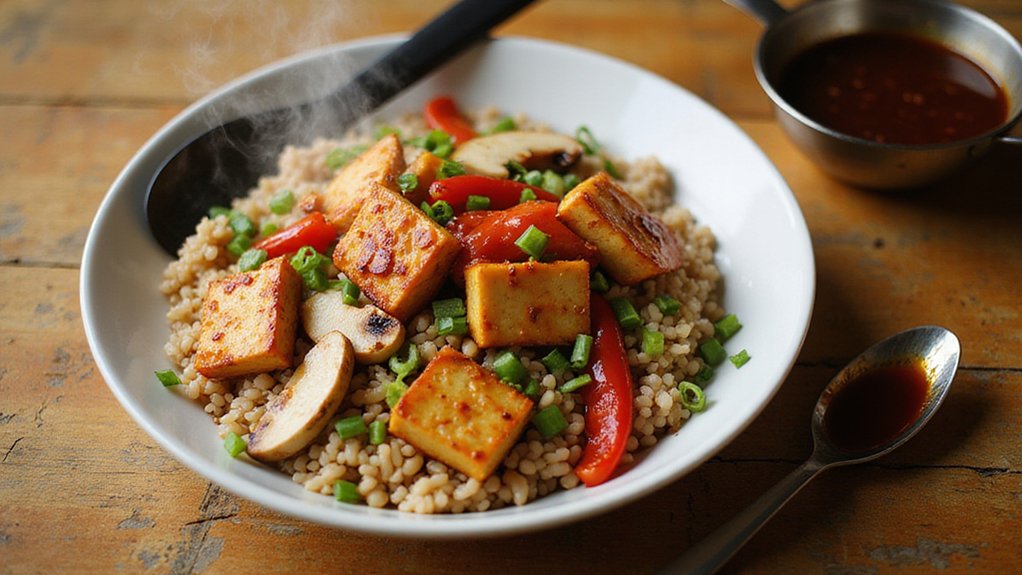 Quick Vegetable & Tofu Stir Fry (20 Minutes)
