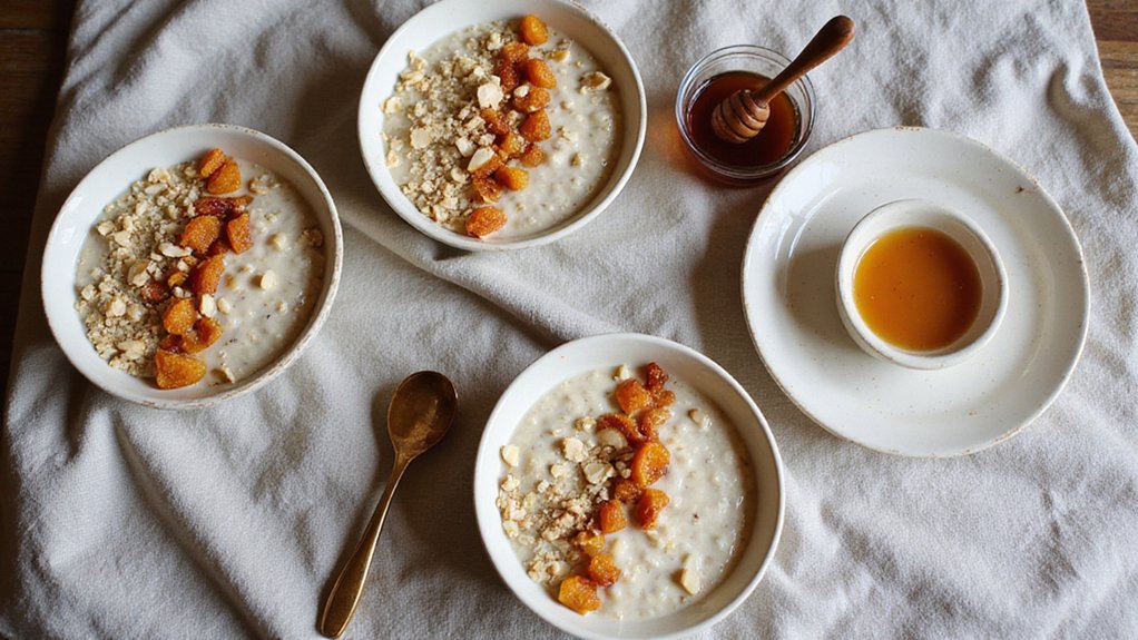 Quinoa Porridge With Toasted Almonds (Easy)