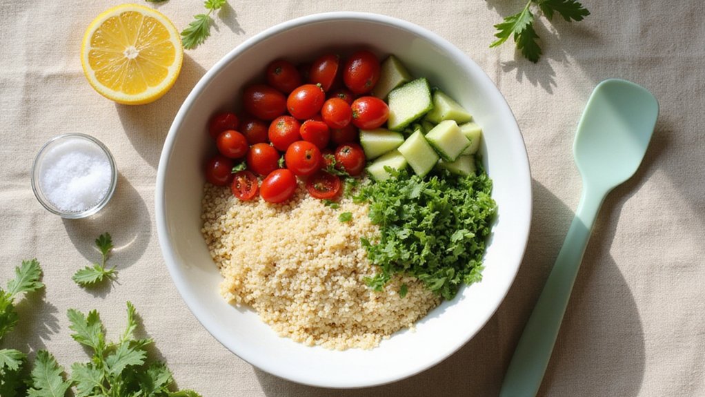 Raw Quinoa Salad (Fresh, Vegan, Gluten-Free)