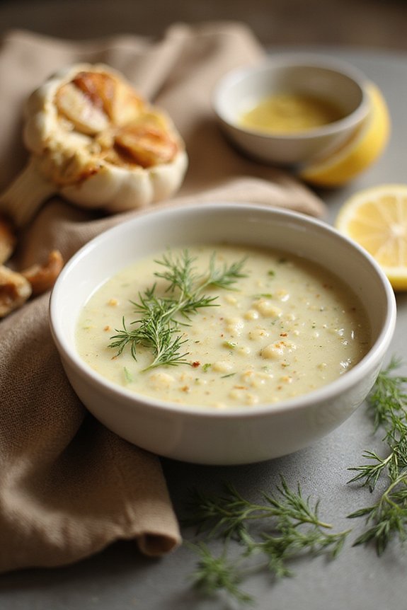 Silky Roasted Garlic Zucchini Quinoa Soup - preparation
