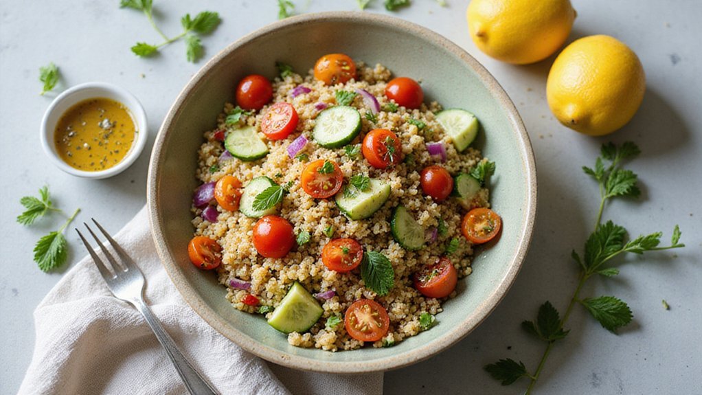 Simple Vegan Quinoa Salad
