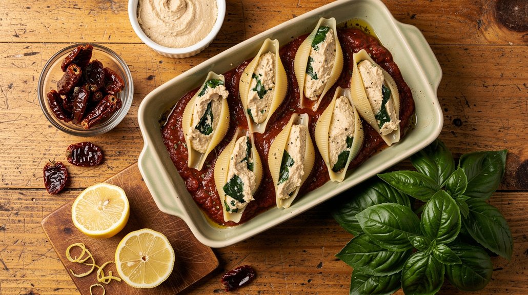 Stuffed Shells With Ricotta (Best Vegan)