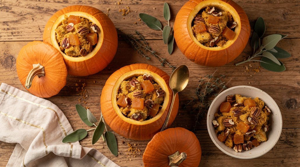 Stuffed Thanksgiving Pumpkins (Diabetic-Friendly)