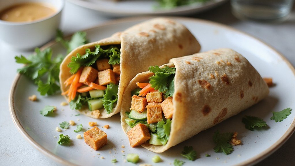 Thai Tofu Wrap