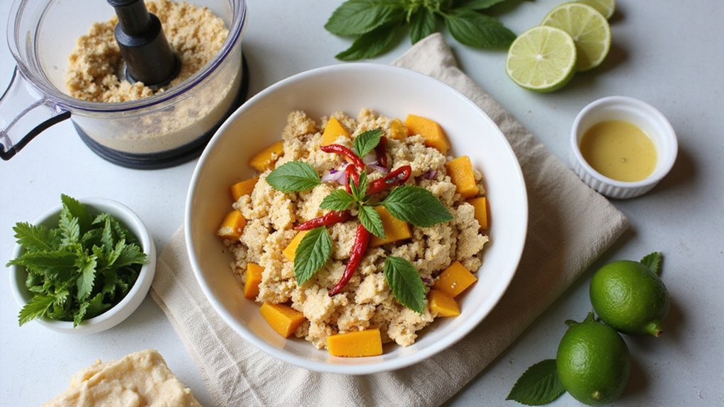 Tofu Mango Laab (Easy Thai Inspired)