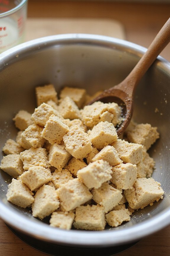 Tofu Mango Laab (Easy Thai Inspired) - preparation