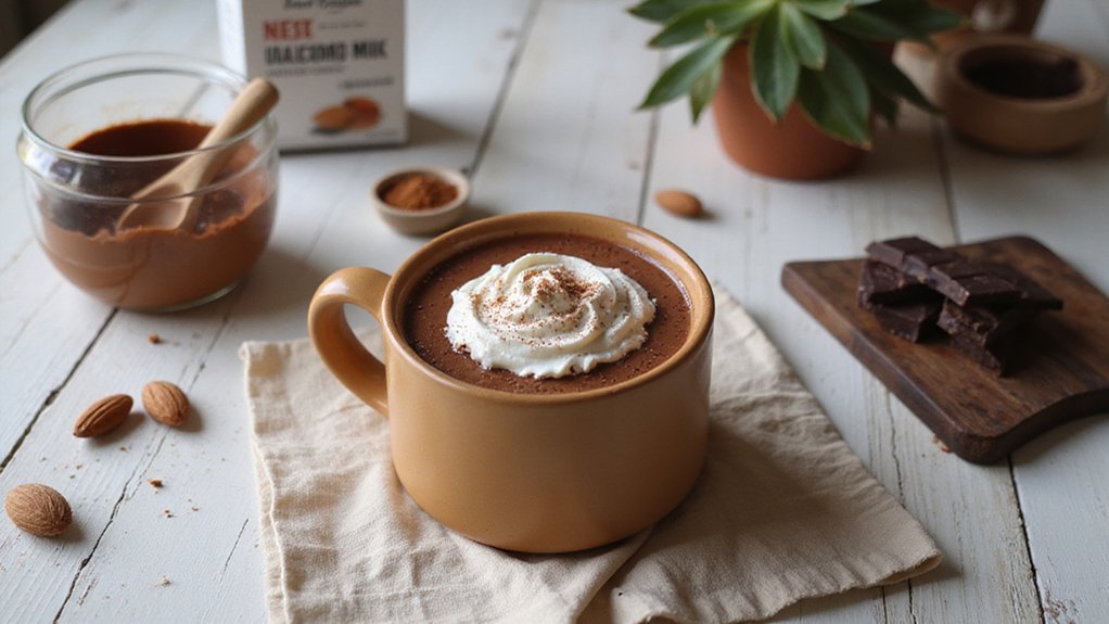 Vegan Almond Milk Hot Chocolate (Cozy & Easy)