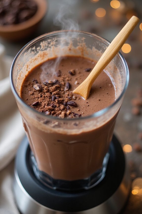Vegan Almond Milk Hot Chocolate (Cozy & Easy) - preparation