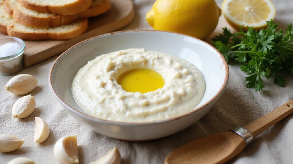 Vegan Gluten-Free Skordalia (Creamy Dip)