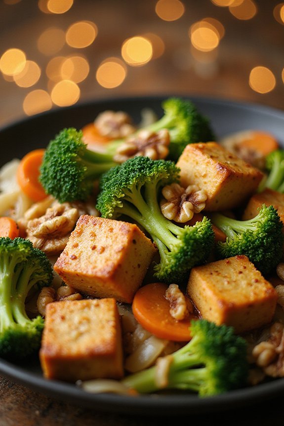 Walnut Broccoli Stir-Fry (Quick & Crunchy) - preparation