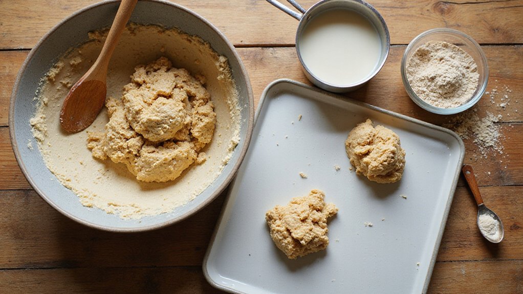 Whole Wheat Vegan Drop Biscuits (Easy)