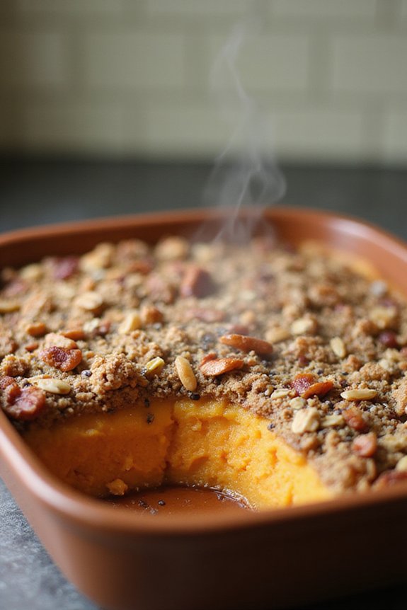 Yam & Oat Breakfast Casserole (Meal Prep) - preparation