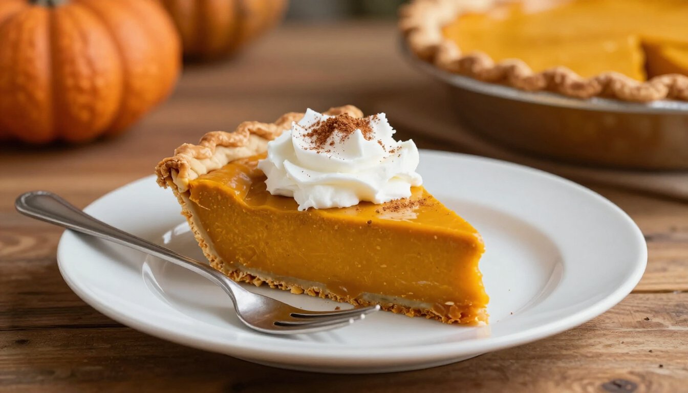 Creamy Vegan Pumpkin Pie (Dairy-Free)
