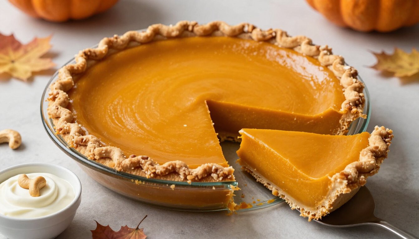 Easy Raw Pumpkin Pie (No-Bake & Vegan)