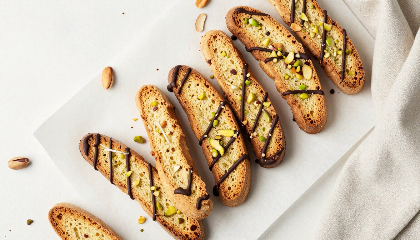 Quick Vegan Biscotti (Twice-Baked Perfection)
